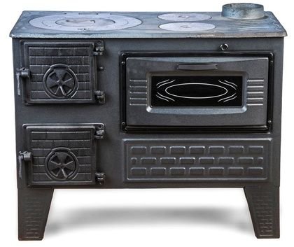 Отопительно-варочная печь МастерПечь ПВ-04 с духовым шкафом, 7,5 кВт в Петрозаводске