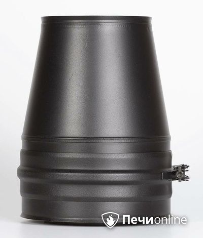 Комплектующие дымохода Schiedel Конус д250 PM25 (Черный) Permetr в Петрозаводске