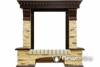 Портал для электрокамина Royal Flame Pierre Luxe угловой сланец под классический очаг в Петрозаводске