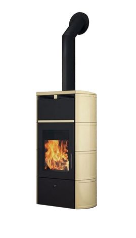 Печь-камин Edilkamin Flamma 24 kw V.A. Pergamena с Т/О в Петрозаводске