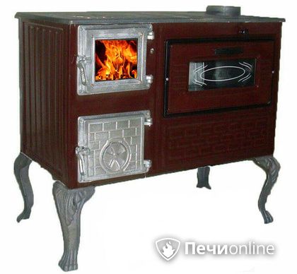 Отопительно-варочная печь МастерПечь ПВ-06 с духовым шкафом, 7.5 кВт в Петрозаводске