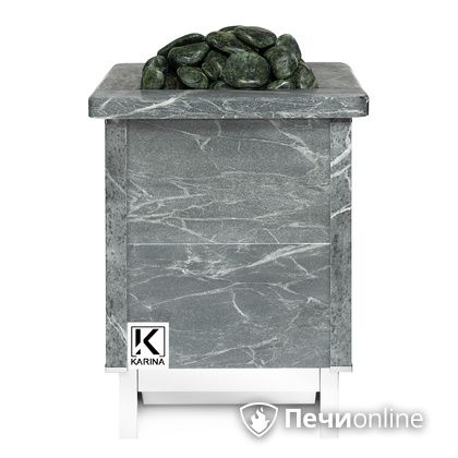 Электрическая печь Karina Quadro 9 кВт mini Талькохлорит в Петрозаводске