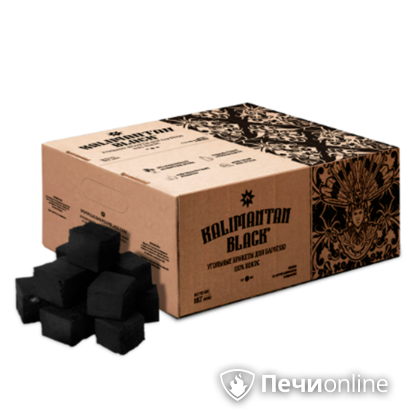 Kalimantan Black Кокосовый уголь для барбекю, 8кг в Петрозаводске