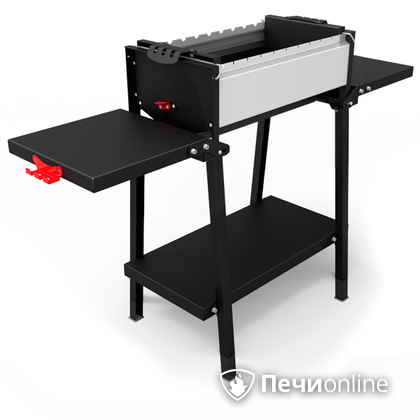 Мангал Grillver Крафтикс Сильвер на подставке в Петрозаводске