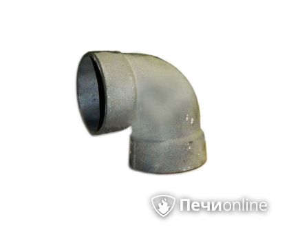 Дымоход Гефест Отвод 90° чугун D130 в Петрозаводске