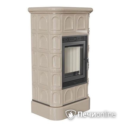 Печь-камин Kratki Blanka 8 kW stove кафельная крем в Петрозаводске