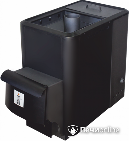 Дровяная банная печь НМК Сибирь со встроенным баком 50 л в Петрозаводске